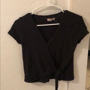 Madewell wrap top